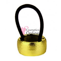 Inel pentru prins parul din metal model DMX11 Auriu metalizat